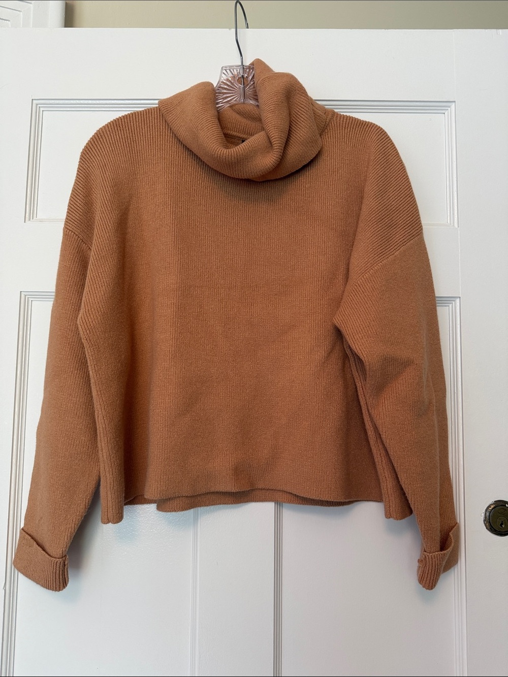 VICI Camel Turtleneck Sweater